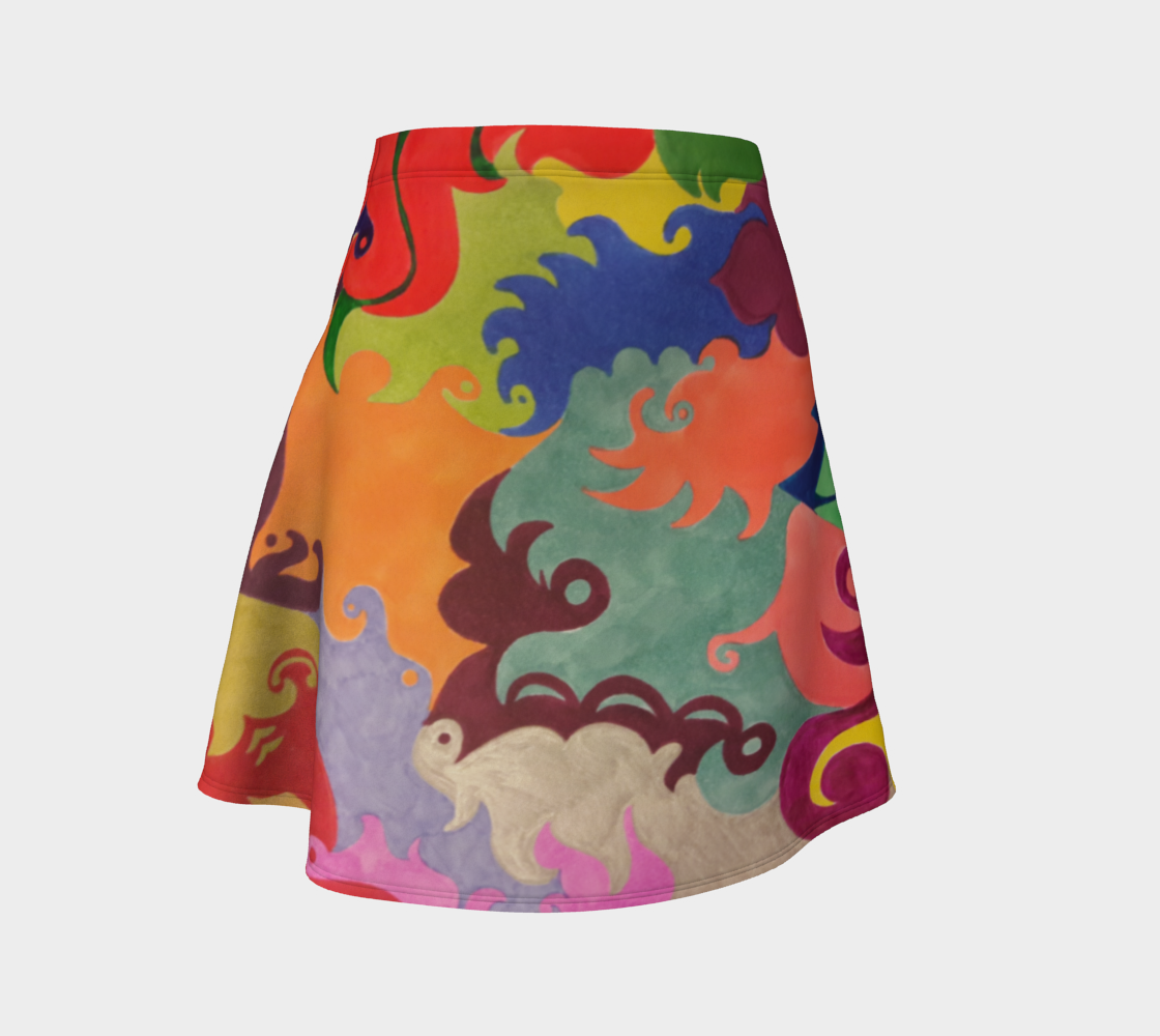 New Flair Swirl Colors Skirt preview