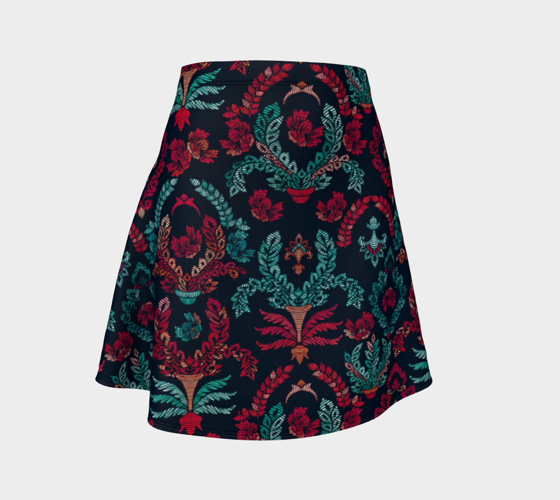 Damask Flare Skirt preview