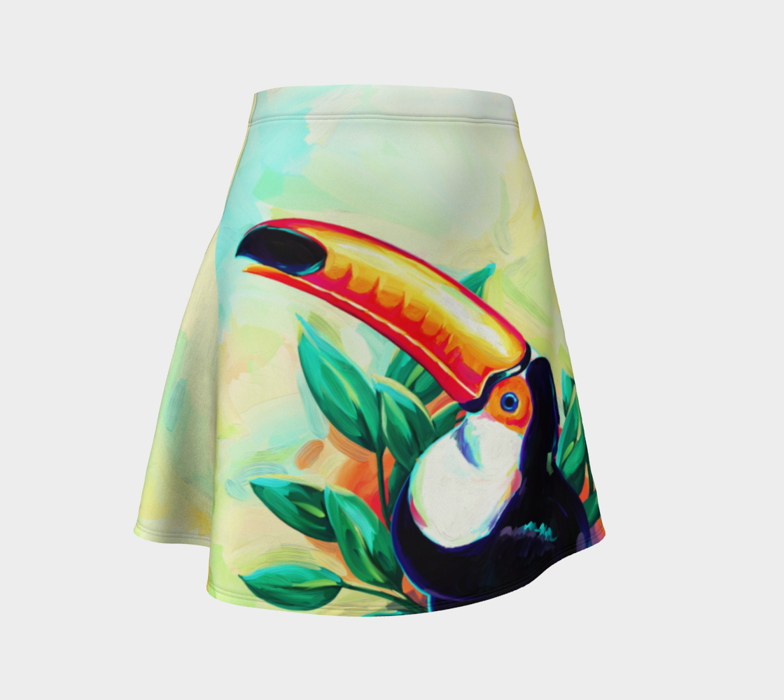 Toucan Flare Skirt preview