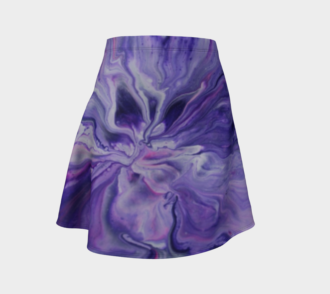 Purple Bliss - Flare Skirt preview