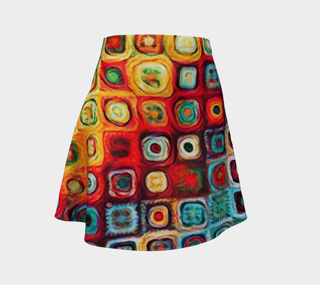 Patchwork Flare Skirt preview