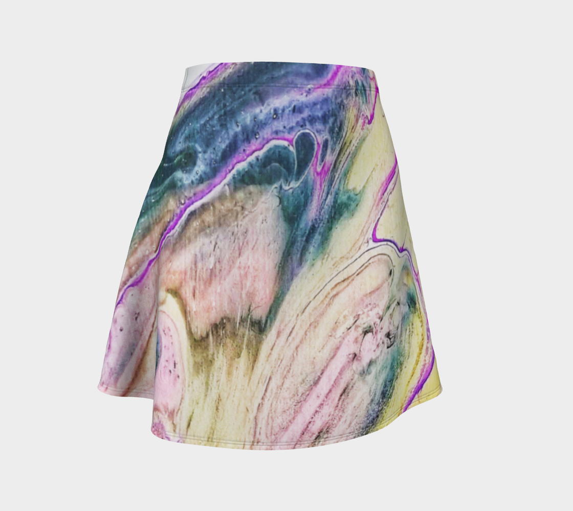 lavender dreams flare skirt preview