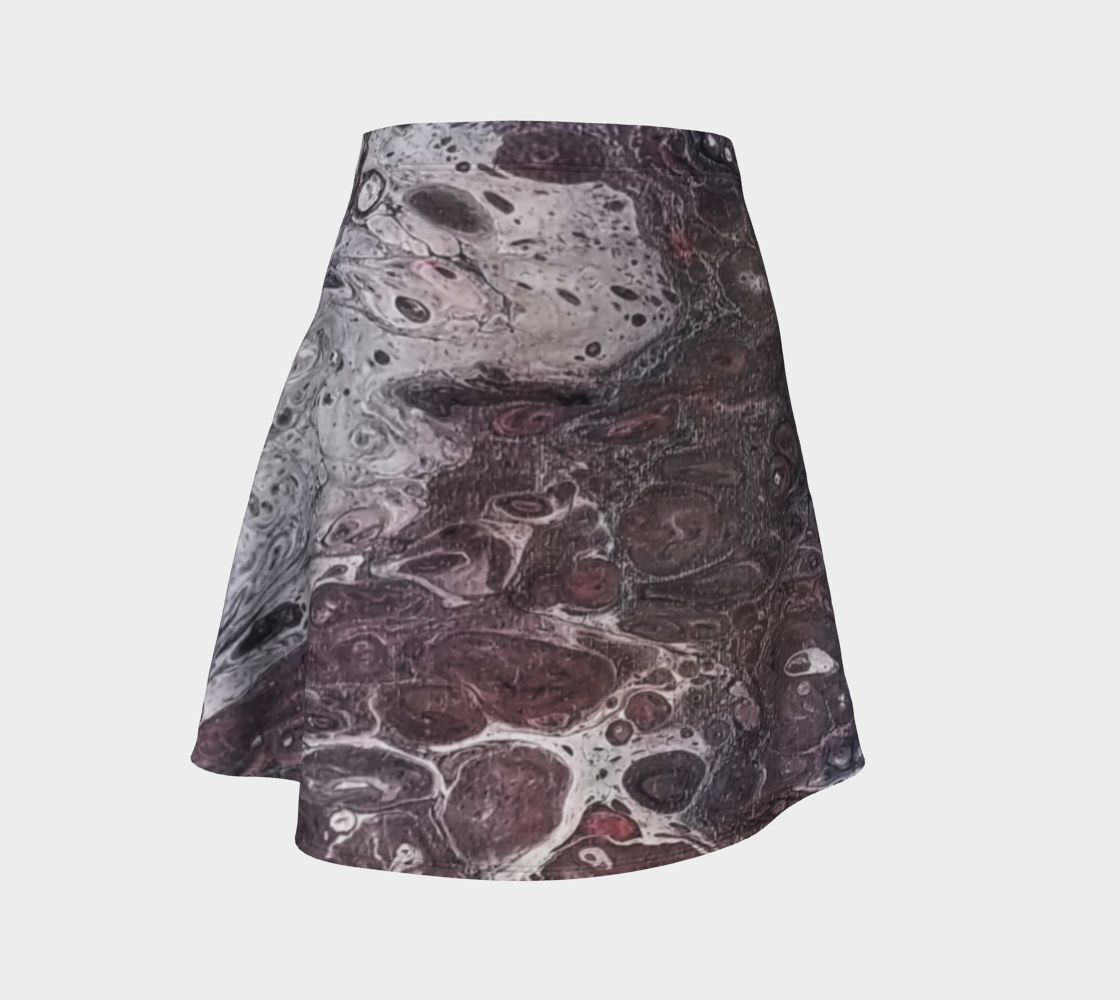 snowflake obsidian flare skirt preview #1
