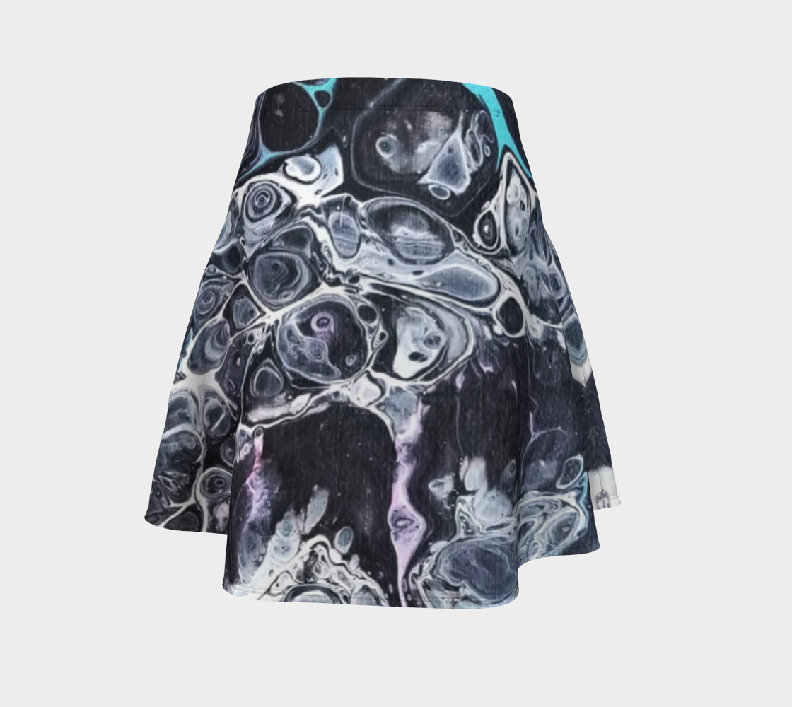 webbed flare skirt preview #4