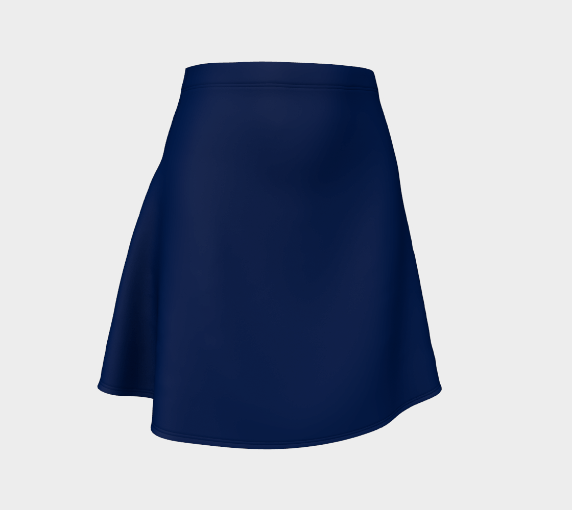 Morning Glory Blue  Flare Skirt preview