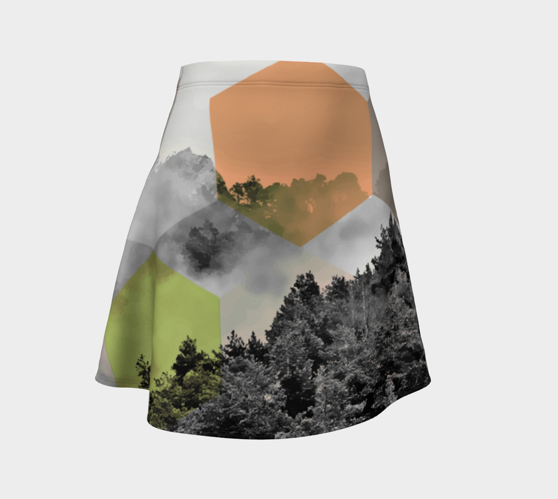 Aperçu de Explained Dimensionality V2 Flare Skirt