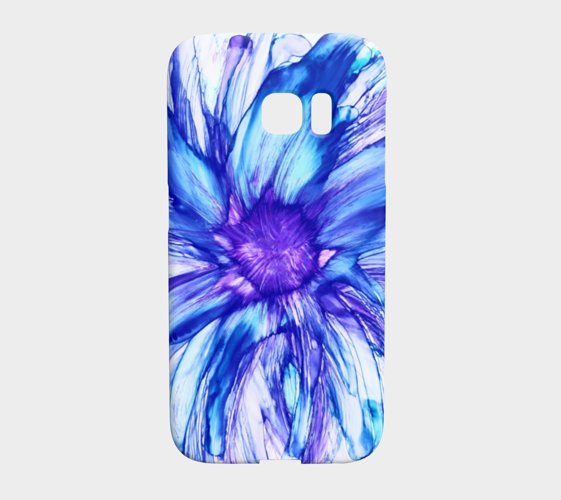 Abstract Blue Daisy preview #1