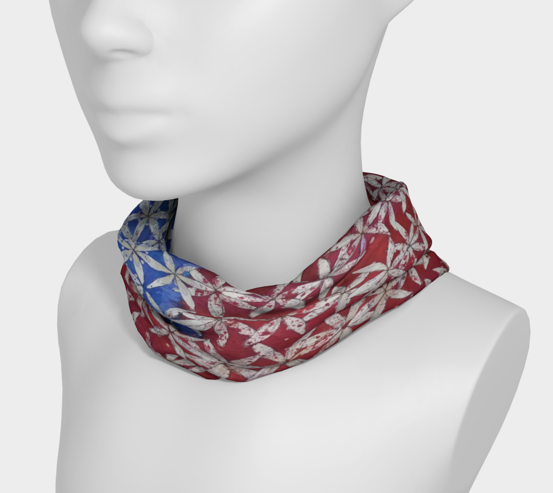 Make America Bloom Again - Floral Flag Headband preview #3