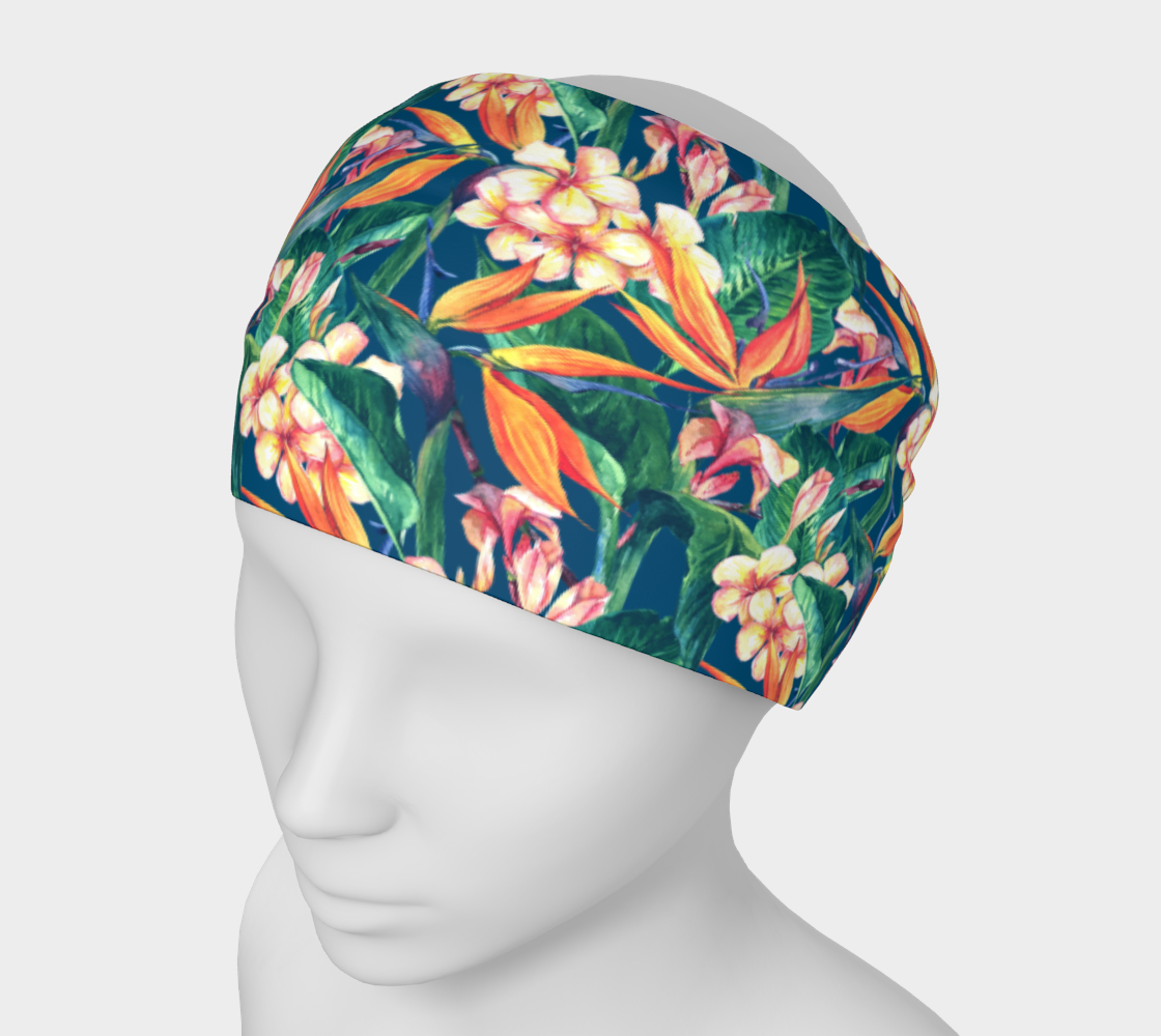 Women And Teens Bird Of Paradise Tropical Headband preview