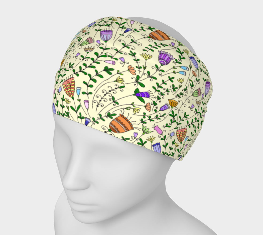 Women And Teens Field Of Wildflowers Headband preview