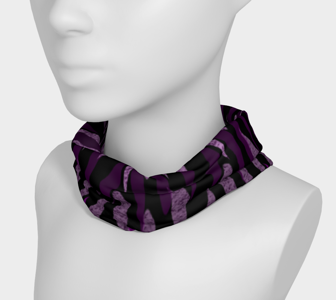 Purple Ice Abstract Headband preview #3