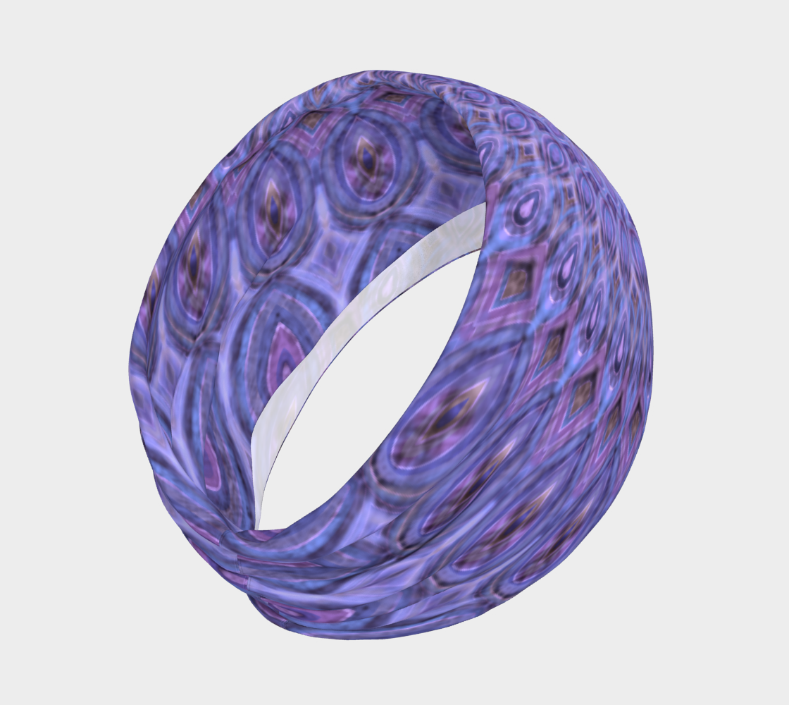 Aperçu de Lavender Bliss Mandala Headband #2