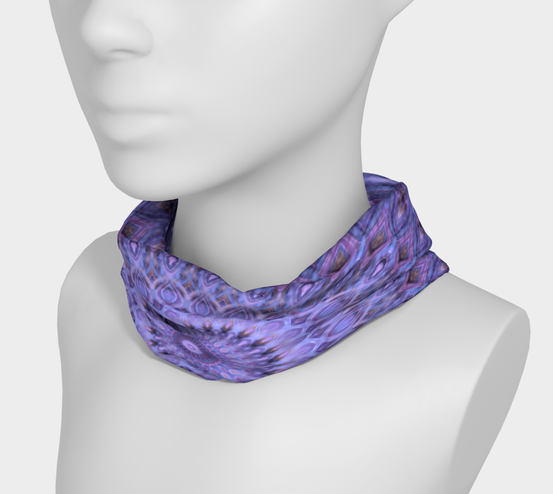Aperçu de Lavender Bliss Mandala Headband #3