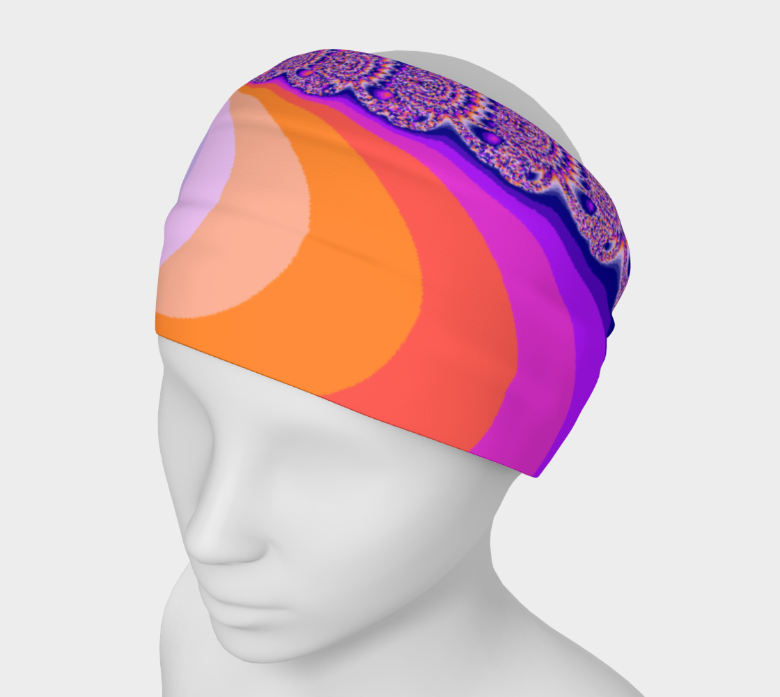 Aperçu de Lavender Flower Headband