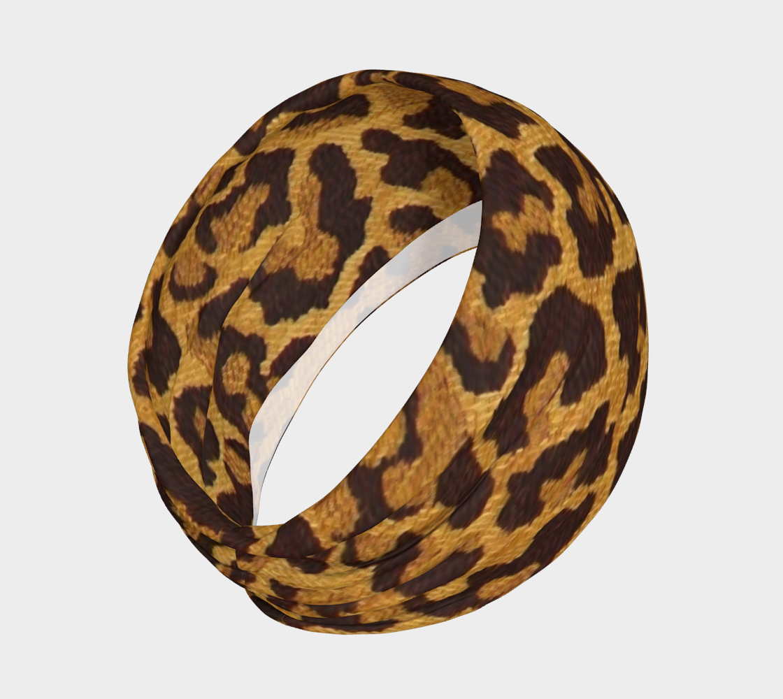 Brown and Gold Leopard Print thumbnail #3