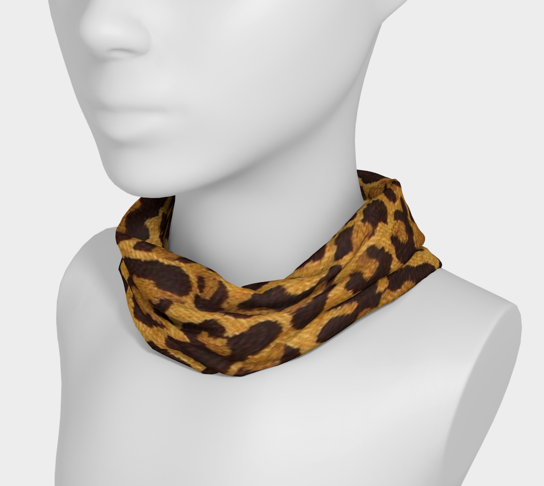 Brown and Gold Leopard Print preview #3