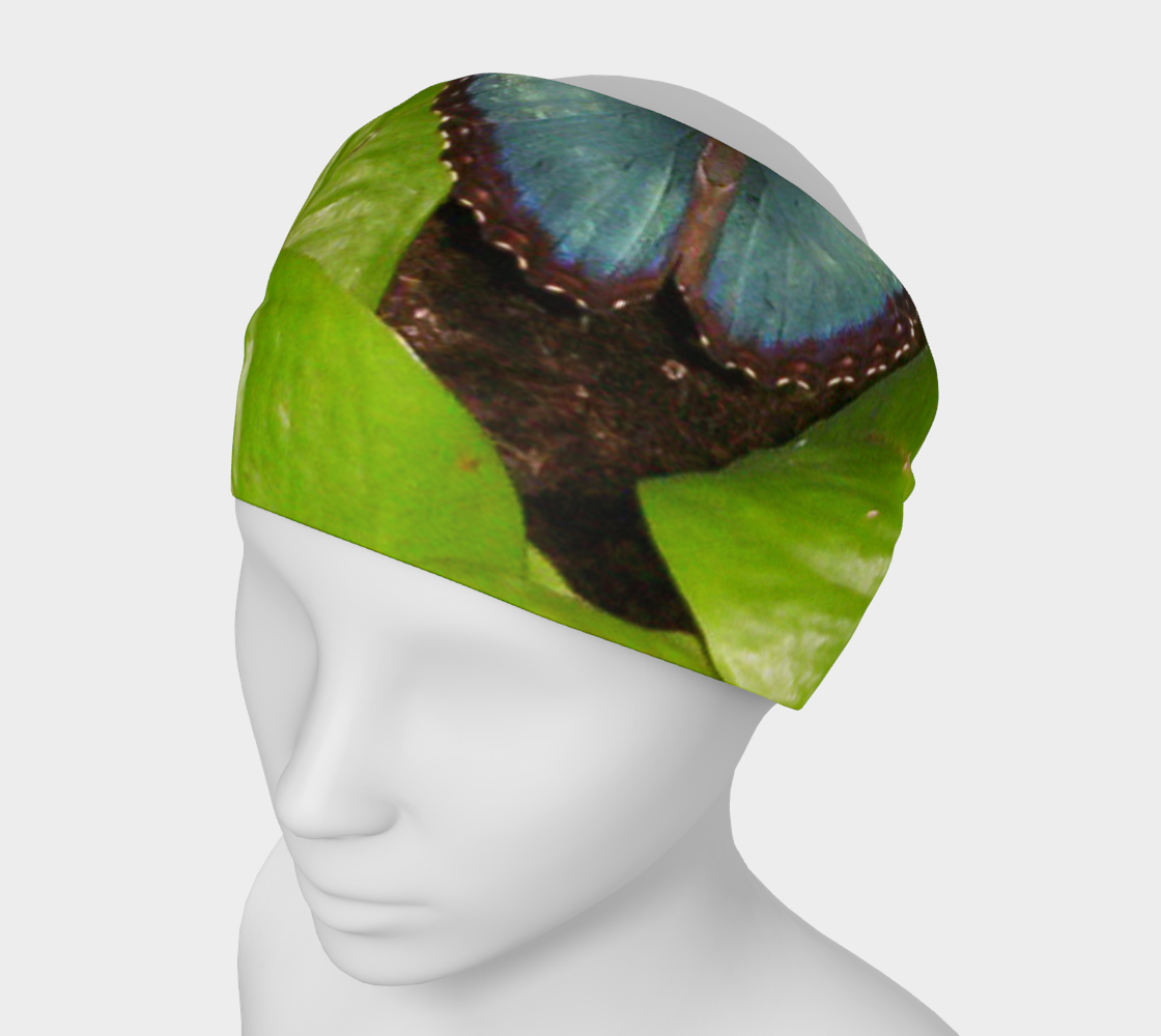 Aperçu de Blue Morpho Butterfly Headband