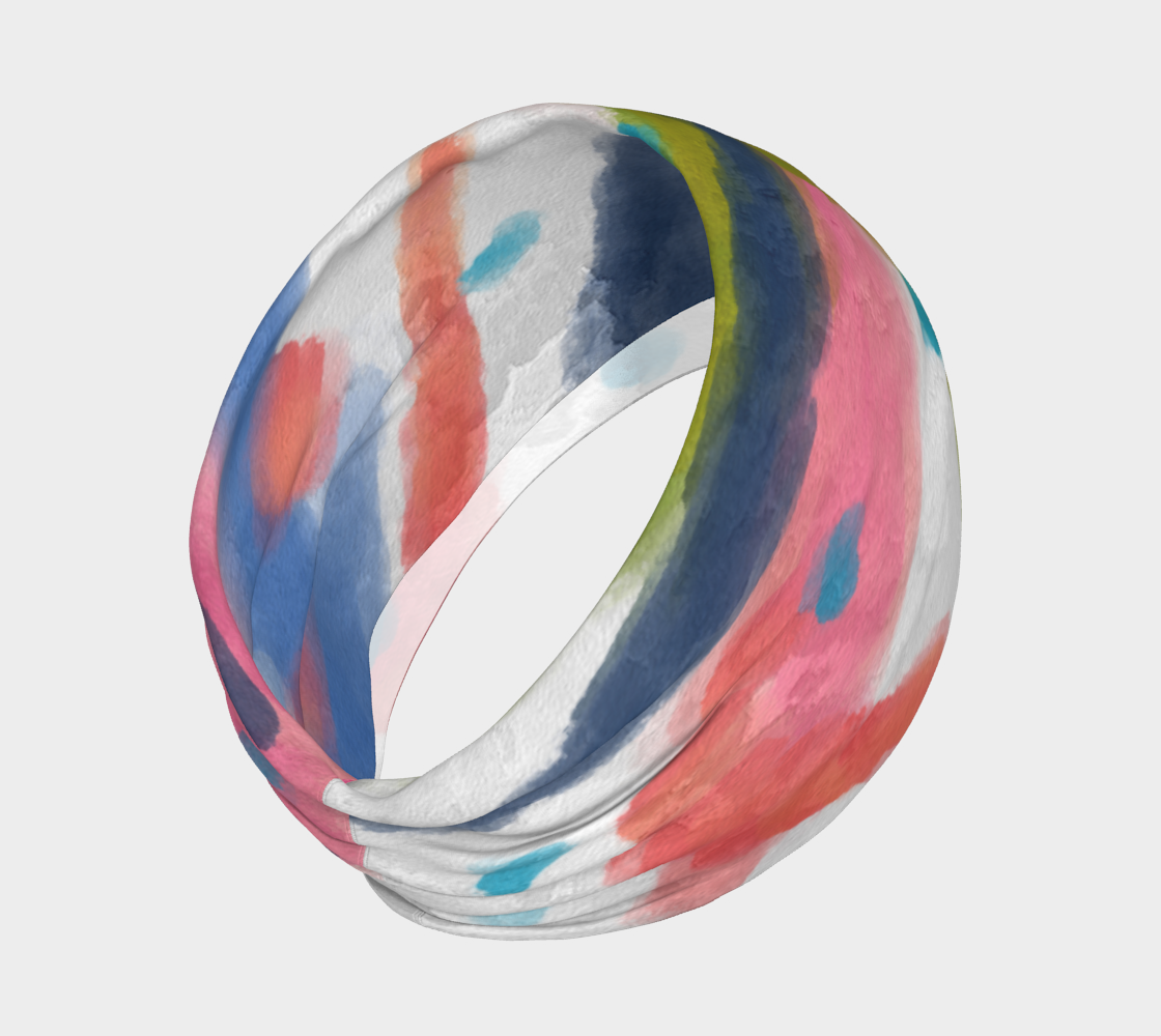 Funky Abstract Art Headband preview #2