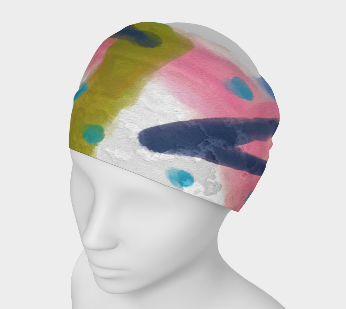 Funky Abstract Art Headband preview #1