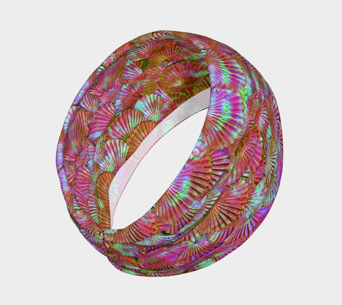Peachy Keen Mermaid Scale Headband preview #2