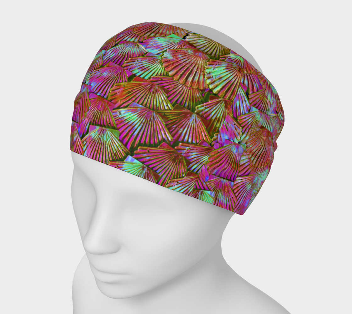 Peachy Keen Mermaid Scale Headband 3D preview