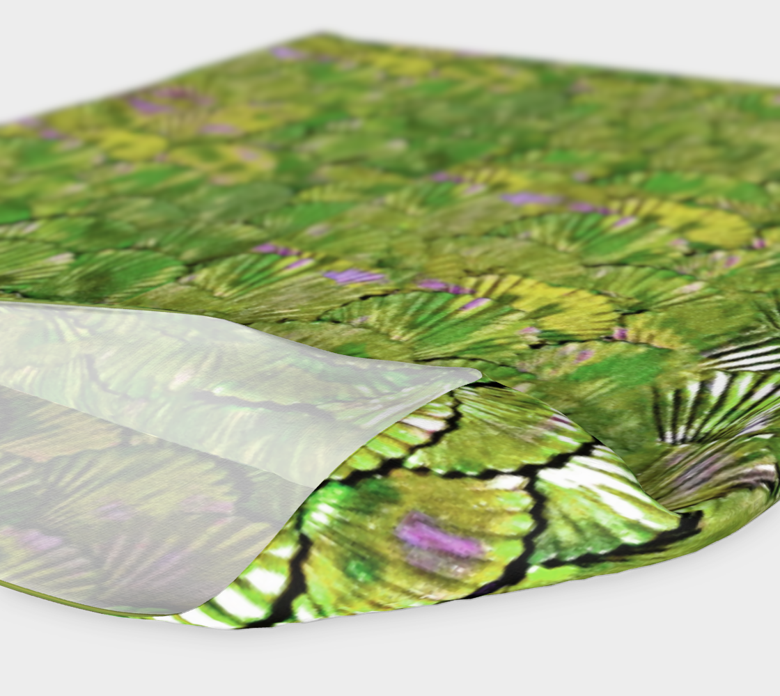 Citrus Green Mermaid Scale Headband preview #4