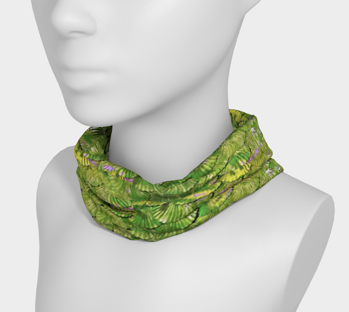 Citrus Green Mermaid Scale Headband preview #3