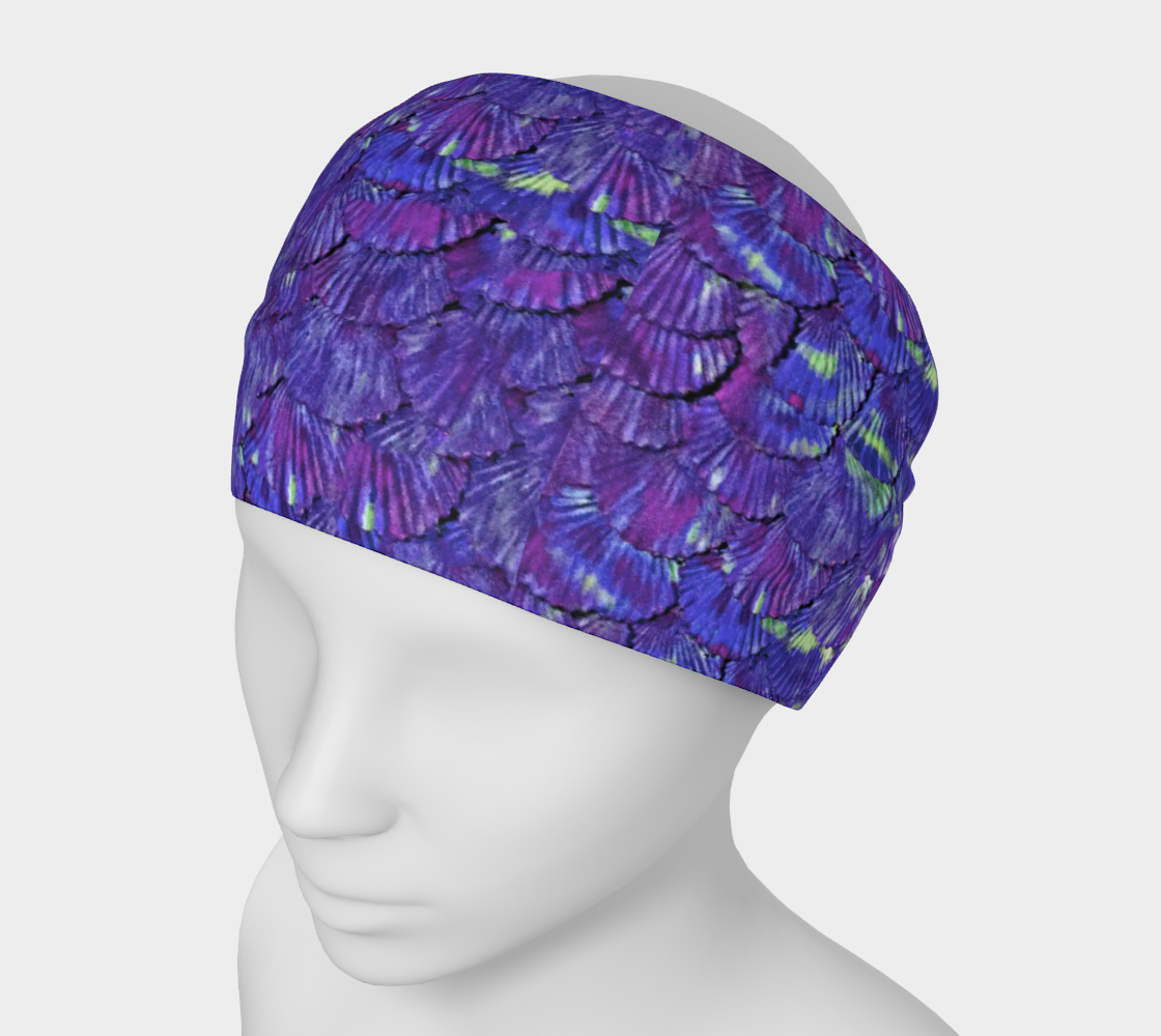 Purple Mermaid Scale Headband preview