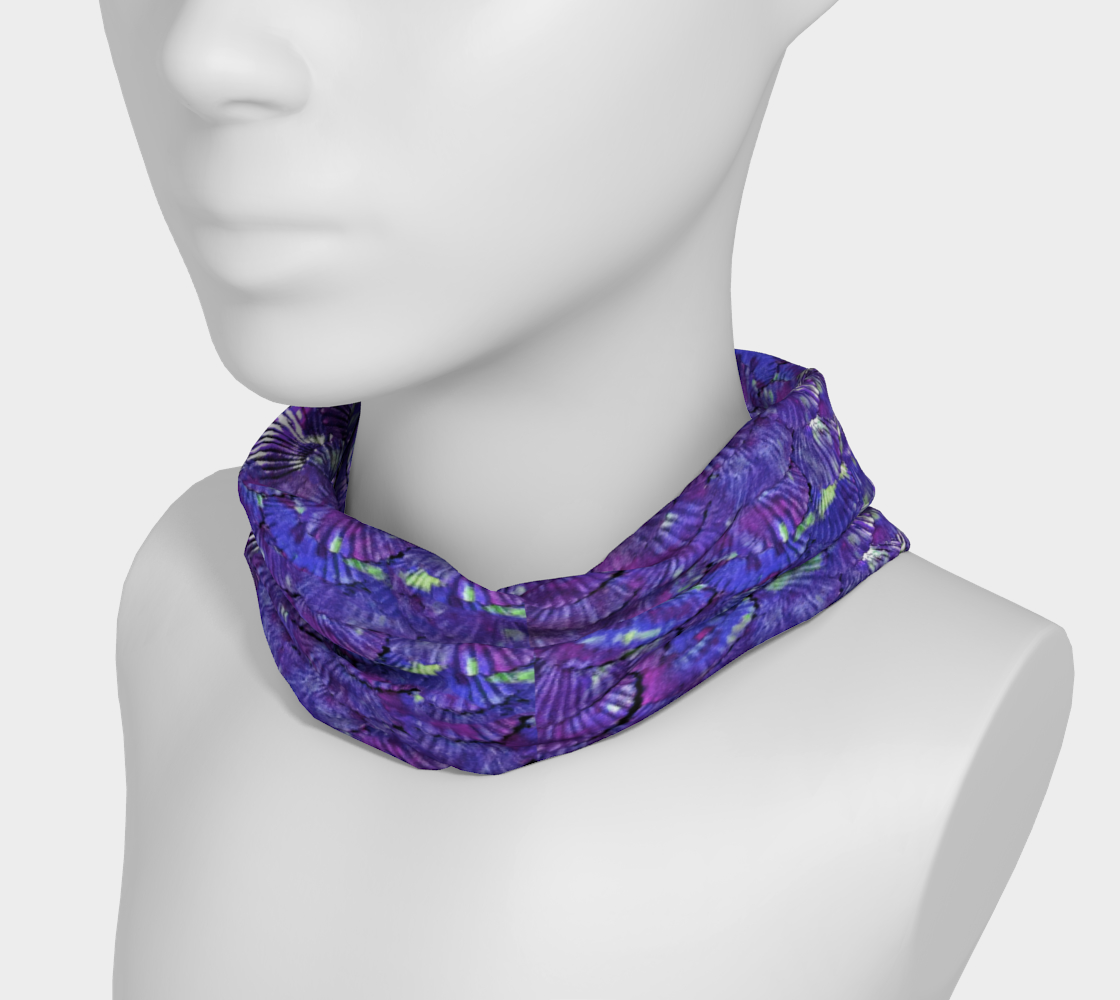 Purple Mermaid Scale Headband preview #3