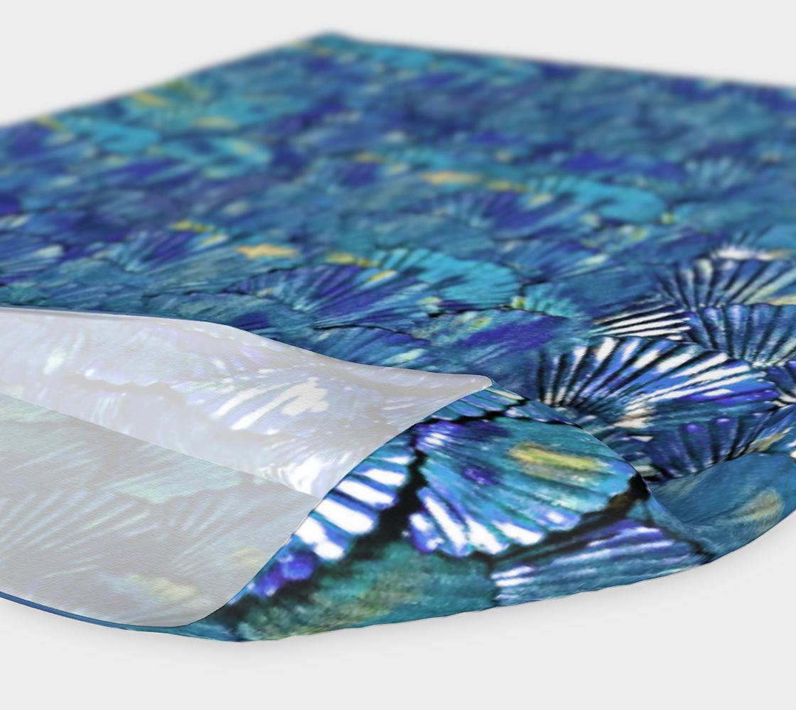 Blue Mermaid Scale Headband preview #4