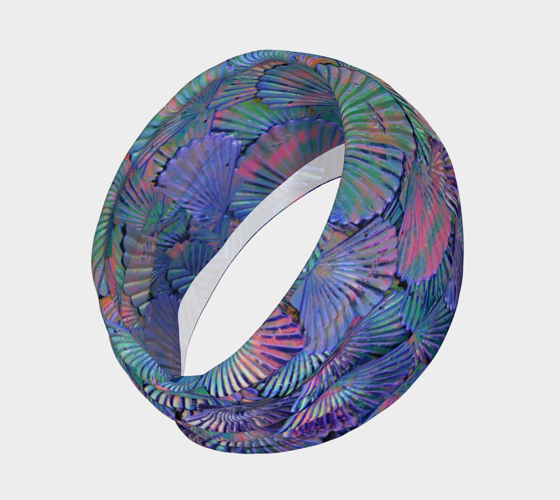 Opal Mermaid Scale Headband preview #4