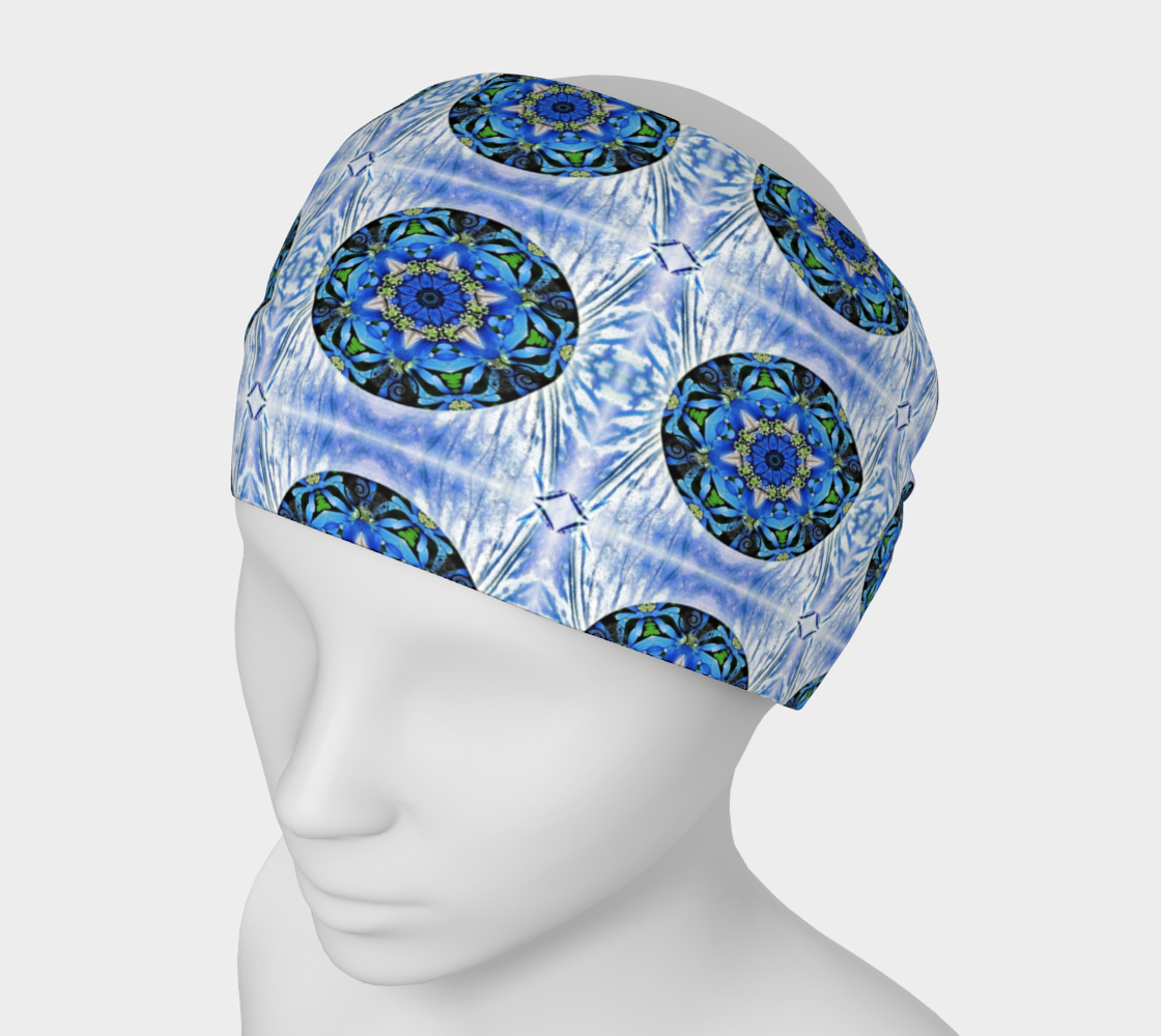 Windflower Sailboat Headband & Face Covering 3D preview