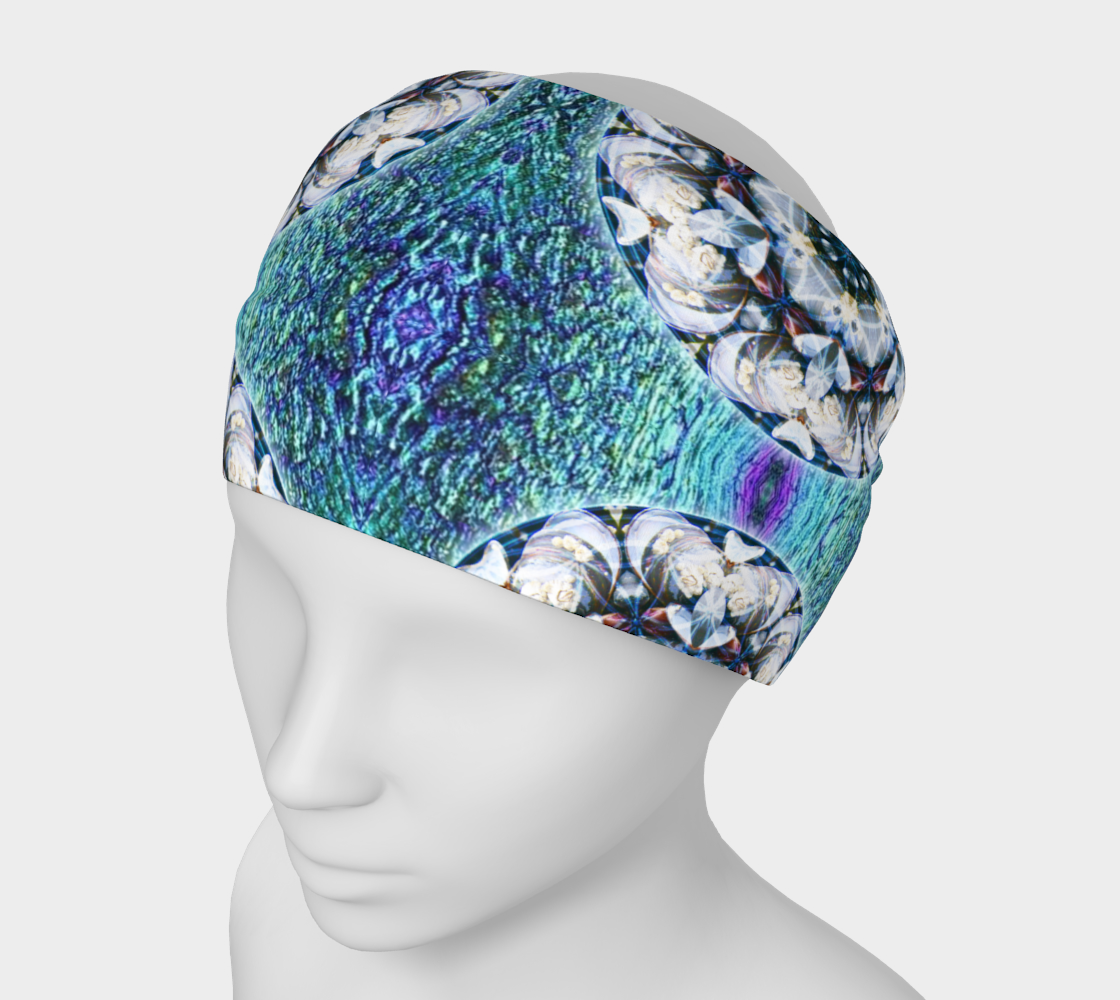 Yemaya 3 Mandala Headband & Face Covering 3D preview