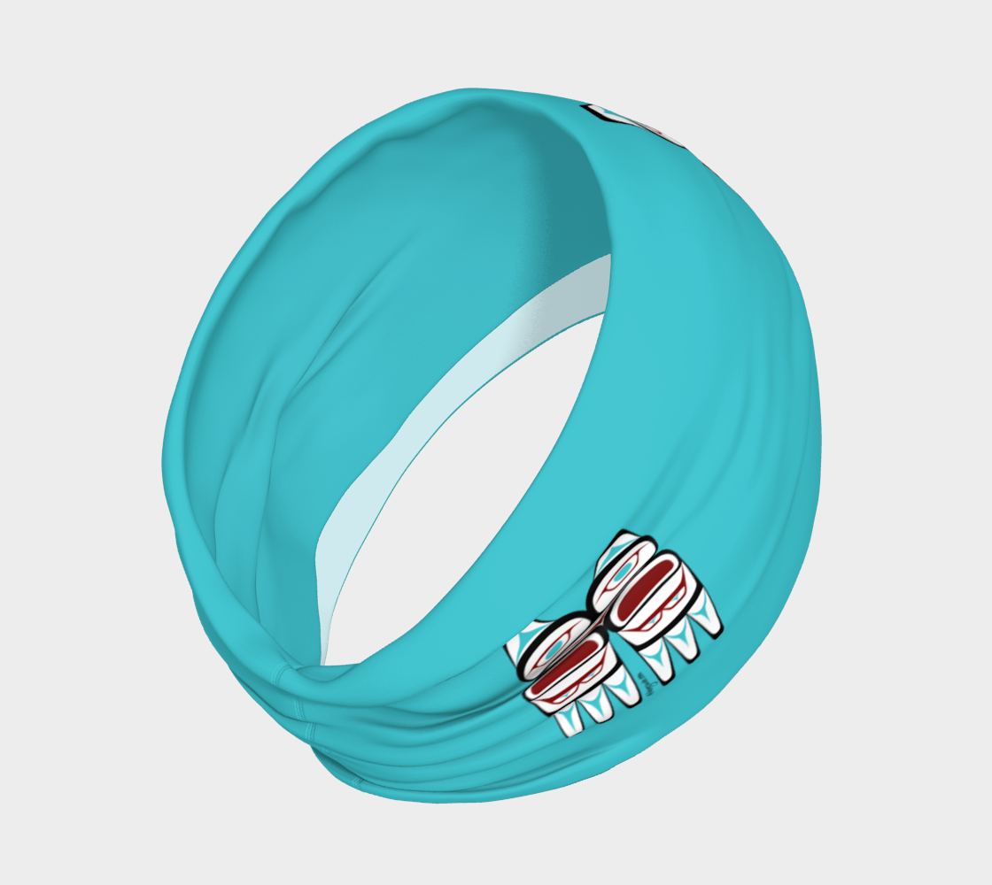 Tlingit Formline 3 Owl Headband preview #2