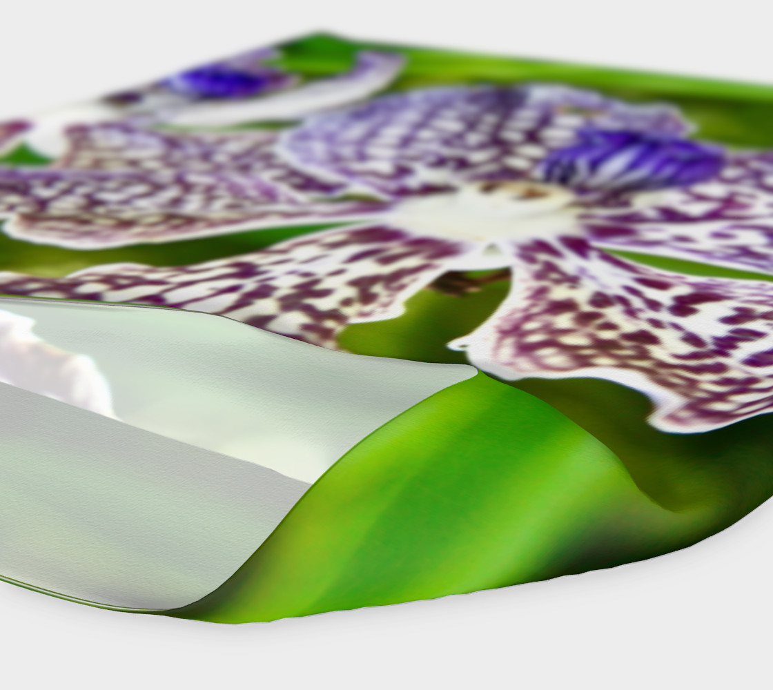 Orchid Garden 2 Headband & Face Covering preview #4