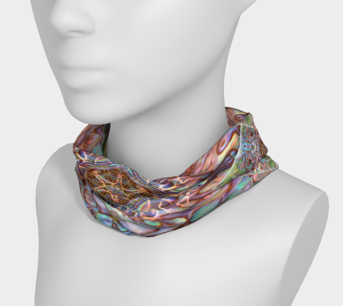 Sea Opal 4 Neckband and Face Covering preview #3