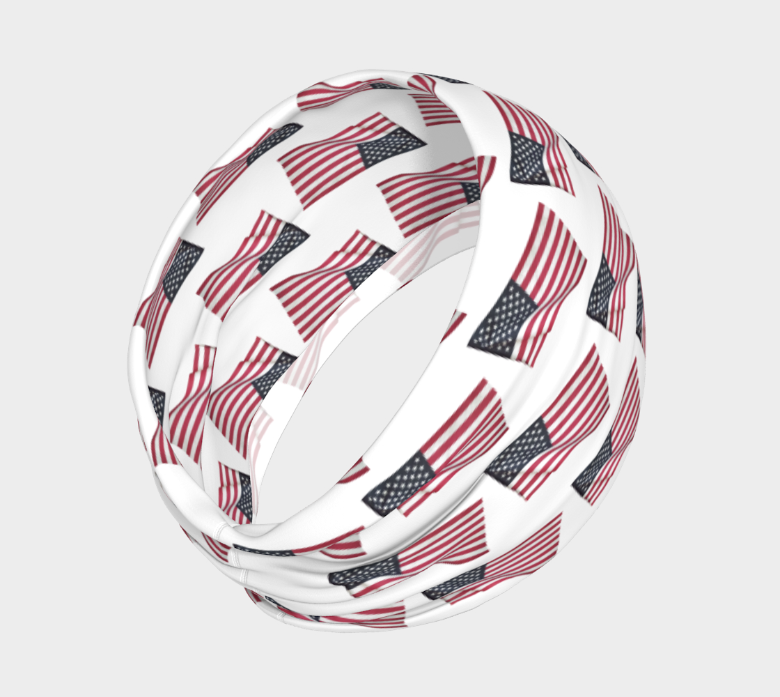 Flapping American Flags preview #2