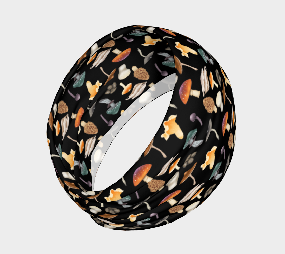 Headband Mask - Mushroom Hunting preview #2