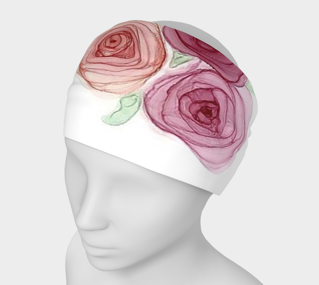 Rosy Red Roses Headband preview
