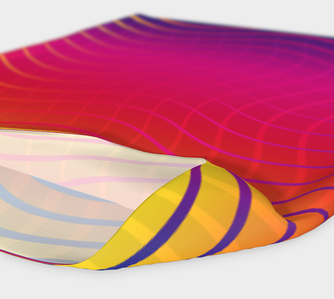 Rippled Rainbow Waves Headband preview #4