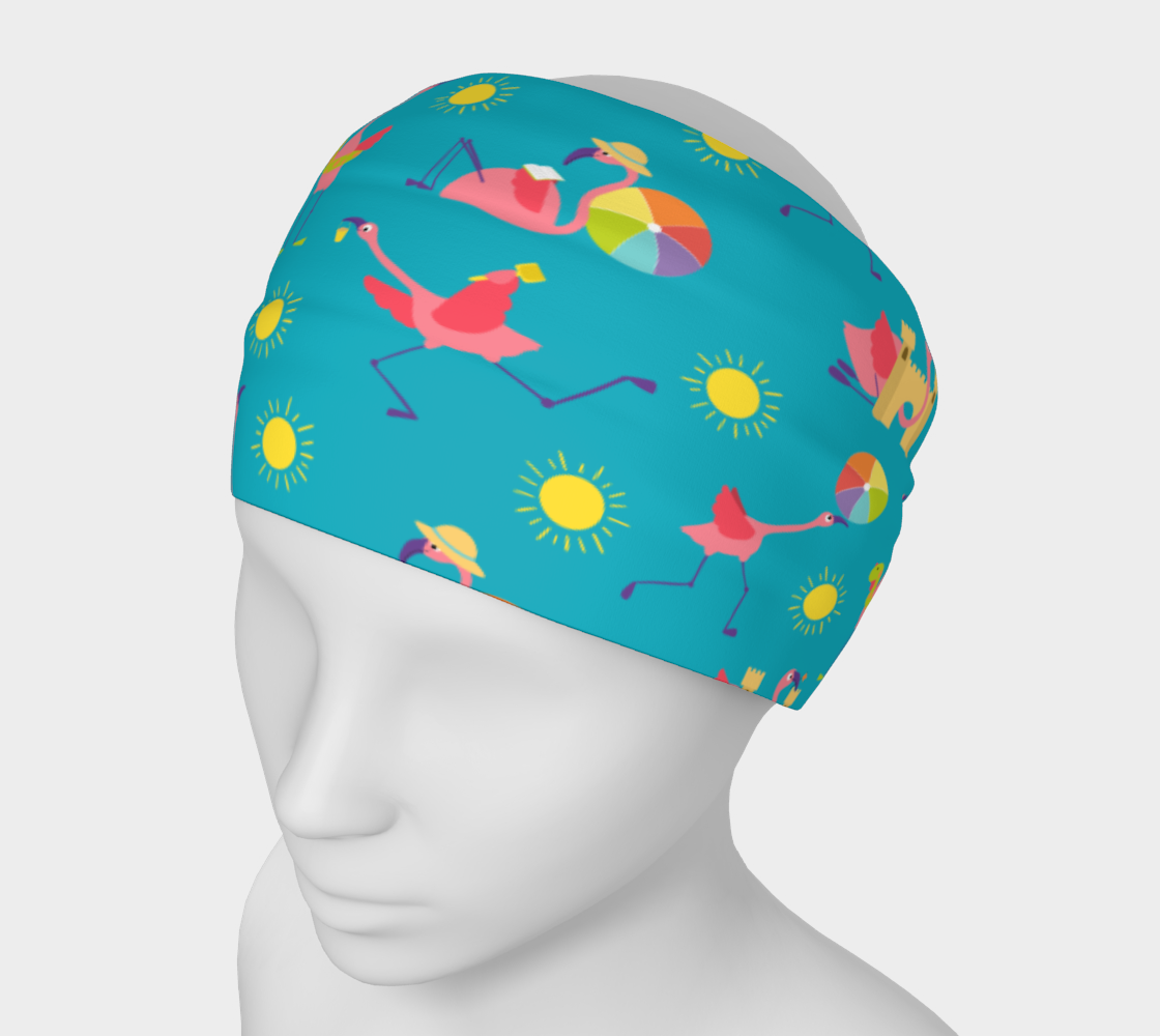 Flamingo Beach Headband preview