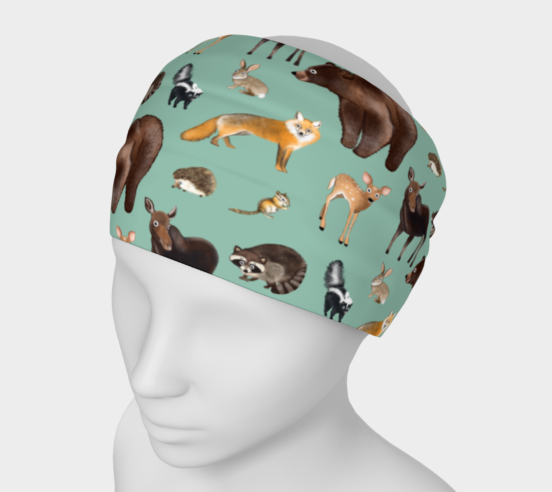 Woodland Creatures Headband preview #1