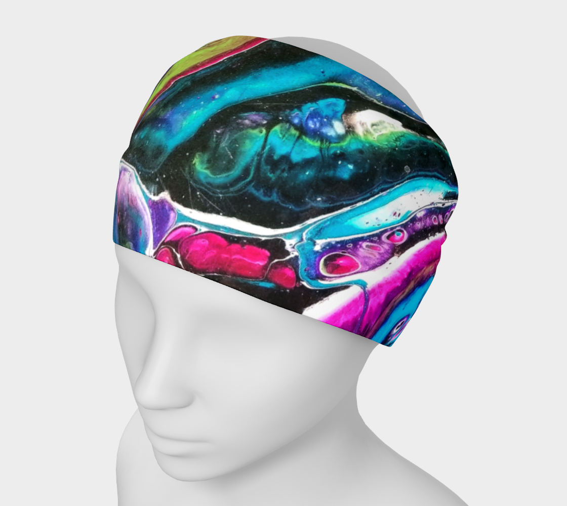 dark bright abstract headband preview