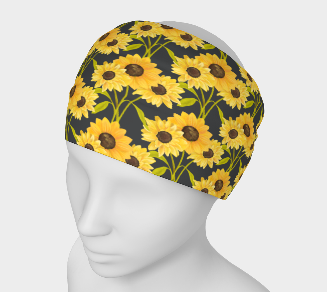 Sunflowers (dark) preview