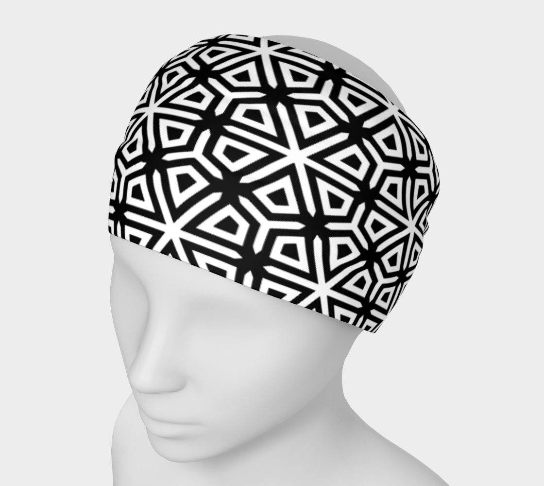 TriHexPoints400 Inverse Headband 3D preview