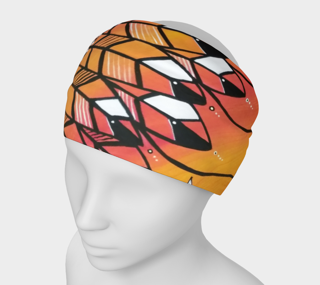 Orange Mandela Headband preview