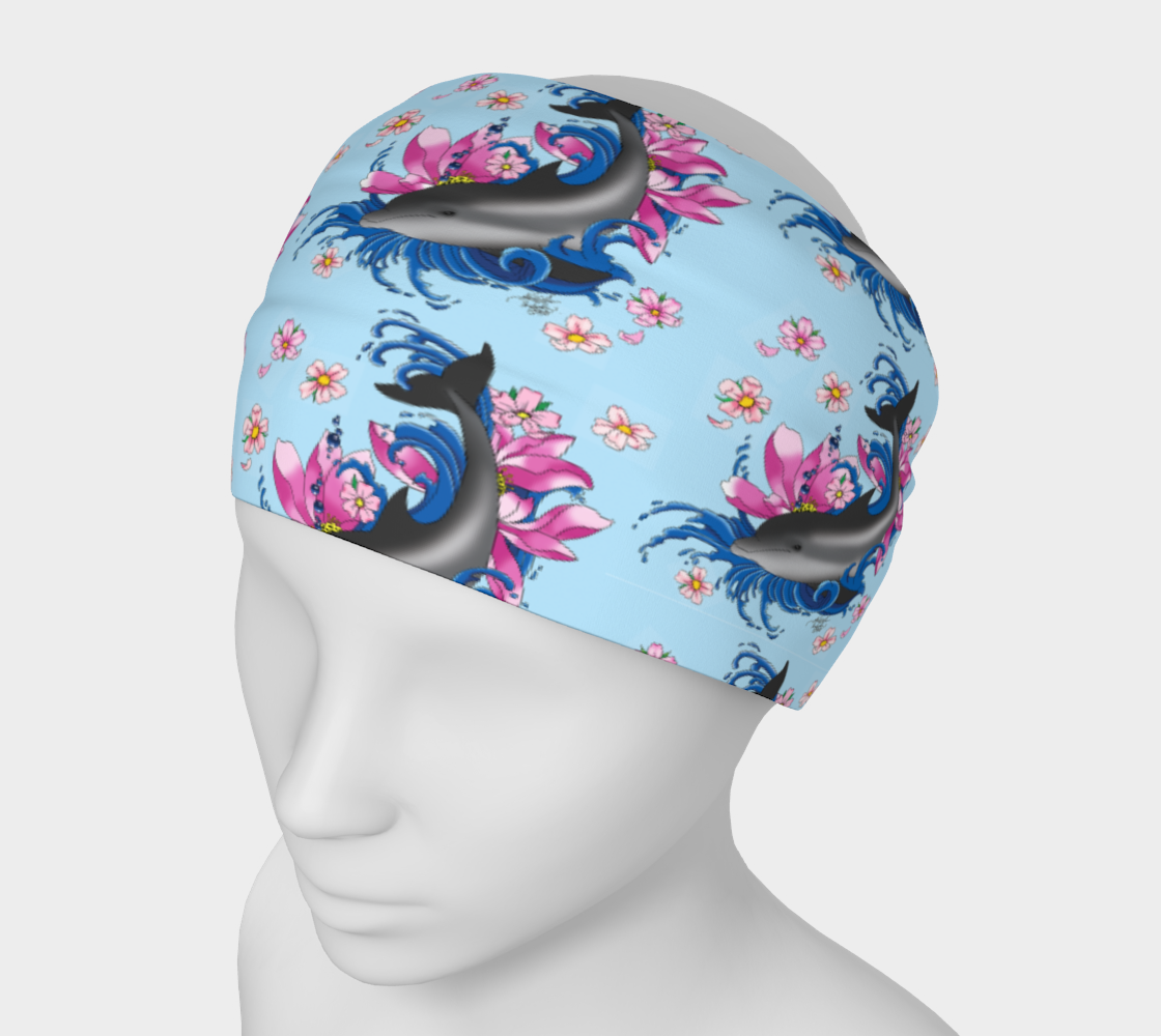 Dolphin and Cherry Blossoms preview