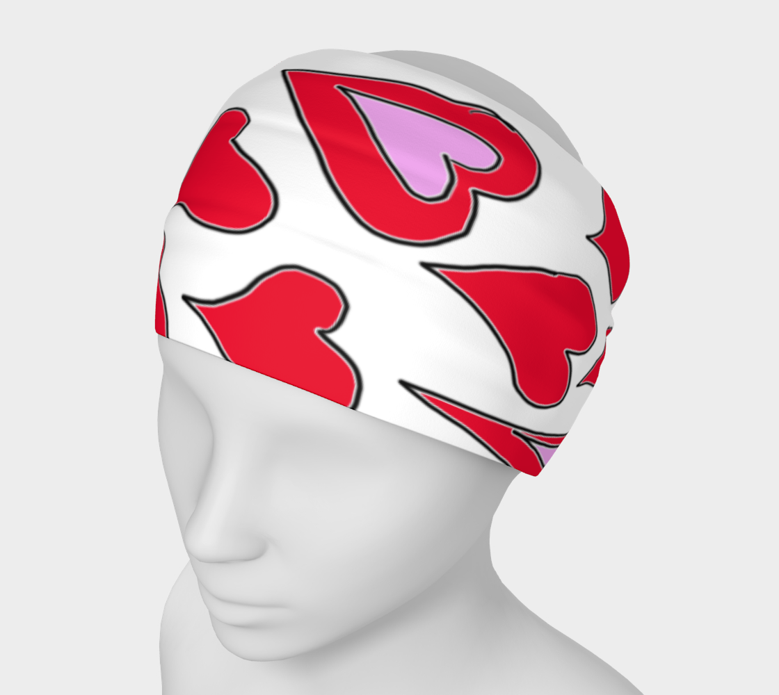 Hearts Drawing Headband preview #1