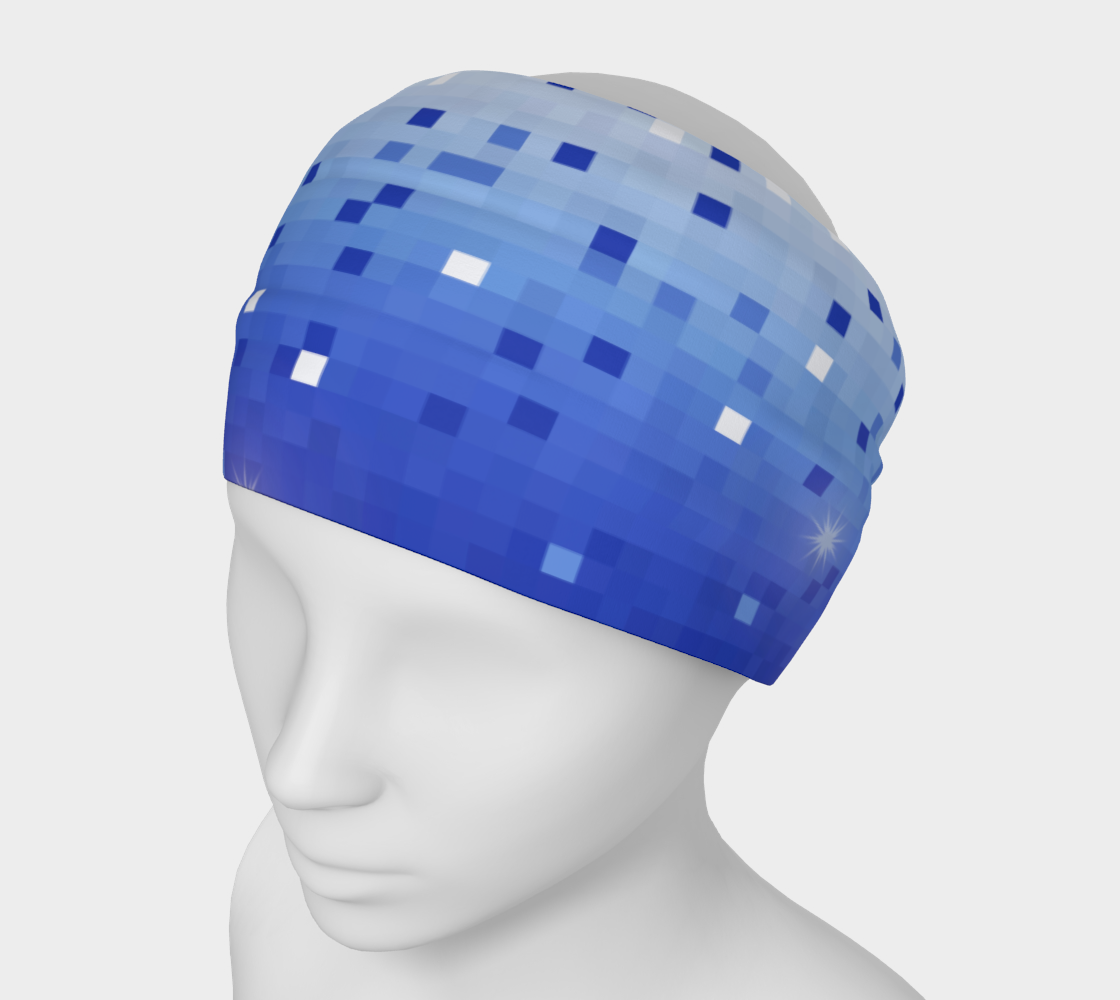 Blue Square Confetti Headband preview