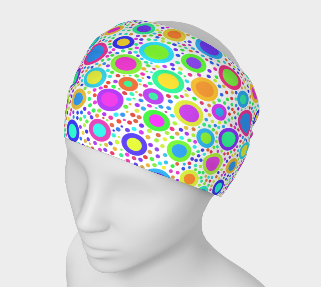 Crazy Dots Headband preview
